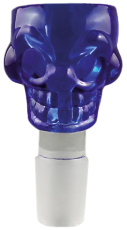 Cone Glass Skull - 19mm D x 7.5cm L